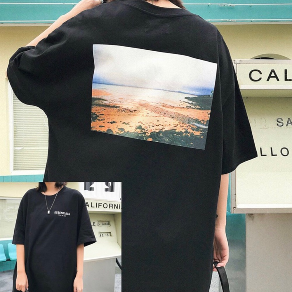 ESSENTIALS FOG TSHIRT BLACK